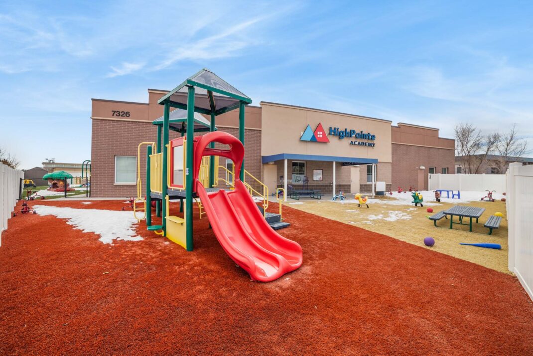 Exterior photo of playground.